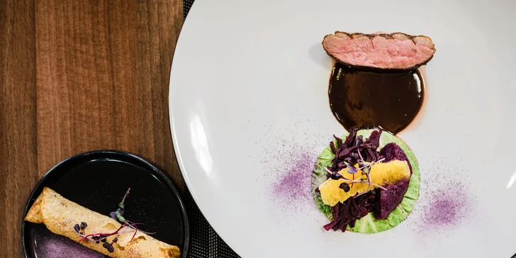 Luxusné 6-chodové degustačné menu "Chutný zážitok" pre 1 osobu