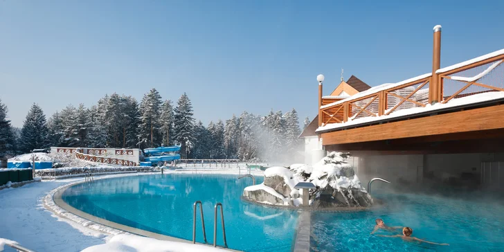 Wellness pobyt v slovinskom Zreče: termálny komplex, sauny, polpenzia aj skipass