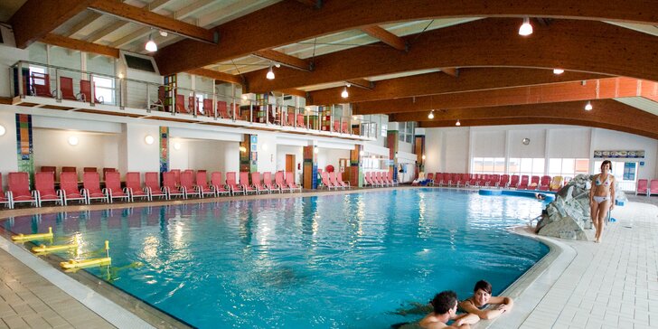 Dovolenka v slovinskom Zreče s polpenziou, termálnymi bazénmi a saunovým svetom