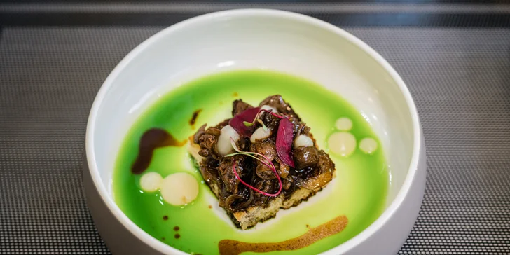 Luxusné 6-chodové degustačné menu "Chutný zážitok" pre 1 osobu