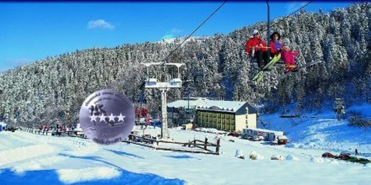 119 eur za 3-dňový pobyt v hoteli PLEJSY***Wellness & Fun Resort. Jedinečná lyžovačka, pokojné Vianoce alebo Silvester plný zábavy!