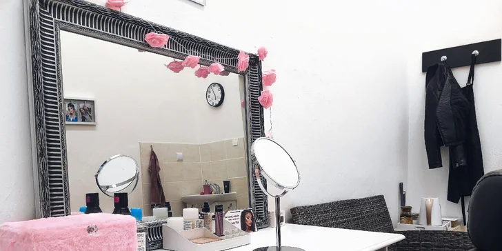 Úprava obočia, lash lifting či mini kurz líčenia s vizážistkou