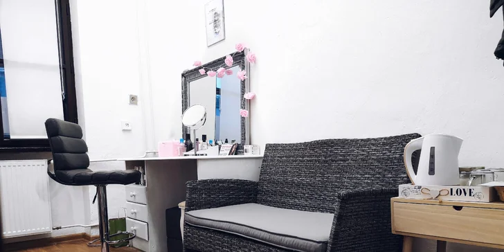 Úprava obočia, lash lifting či mini kurz líčenia s vizážistkou