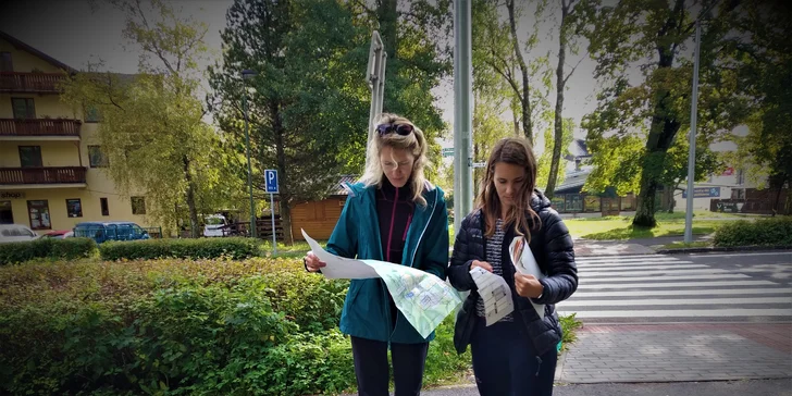Logická exteriérová hra: Poklad Tatier – Tatranská Lomnica pre 2 - 6 osôb