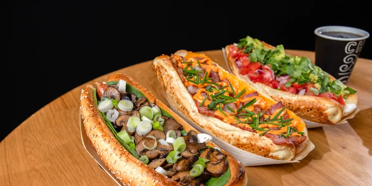 Hot dog či Poutine aj s bezodným nápojom od Chuck & Frida Bory Mall