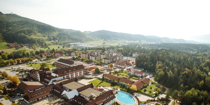 Wellness pobyt v slovinskom Zreče: termálny komplex, sauny, polpenzia aj skipass