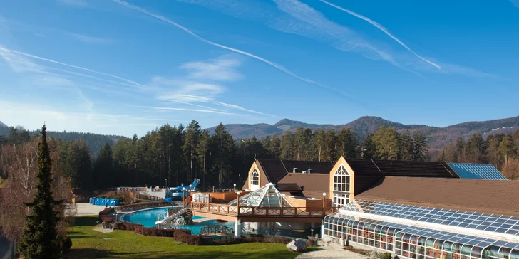Wellness pobyt v slovinskom Zreče: termálny komplex, sauny, polpenzia aj skipass