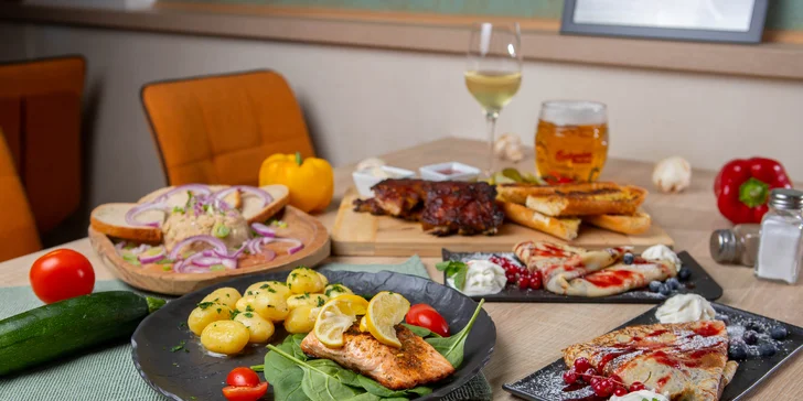 3-chodové menu pre 2 osoby vo Wimbledon Restaurant & Bar na osobný odber či donášku
