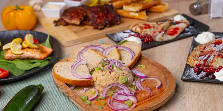 3-chodové menu pre 2 osoby vo Wimbledon Restaurant & Bar na osobný odber či donášku