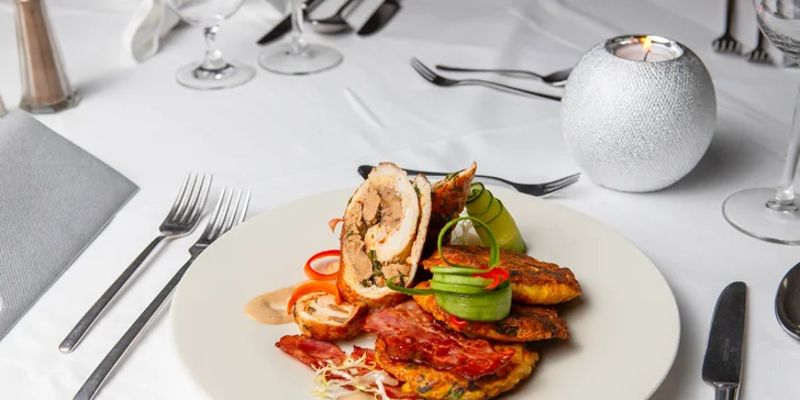 Jedinečné 3-chodové menu pre 2 osoby v Hoteli Agatka