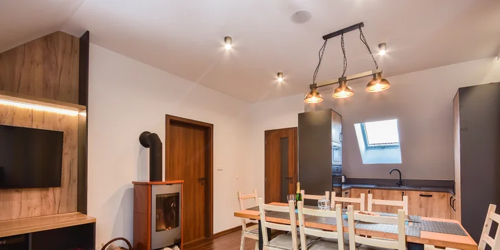Plne zariadená štýlová Chata MartinSki priamo na Martinských holiach