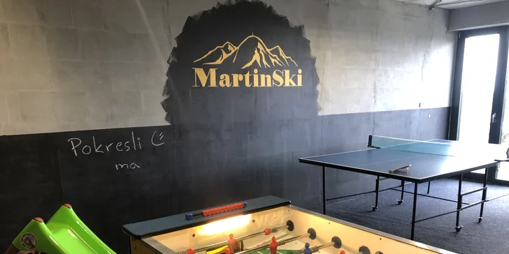 Plne zariadená štýlová Chata MartinSki priamo na Martinských holiach