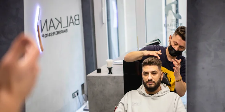 Profesionálny strih detí, pánov a úprava brady v Balkan Barbershop
