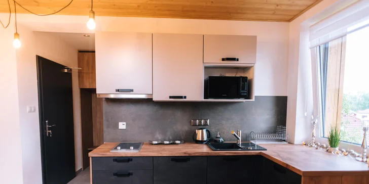 Luxusný pobyt v úplne nových apartmánoch v blízkosti Jasnej: každodenný wellness a platnosť aj na zimnú sezónu