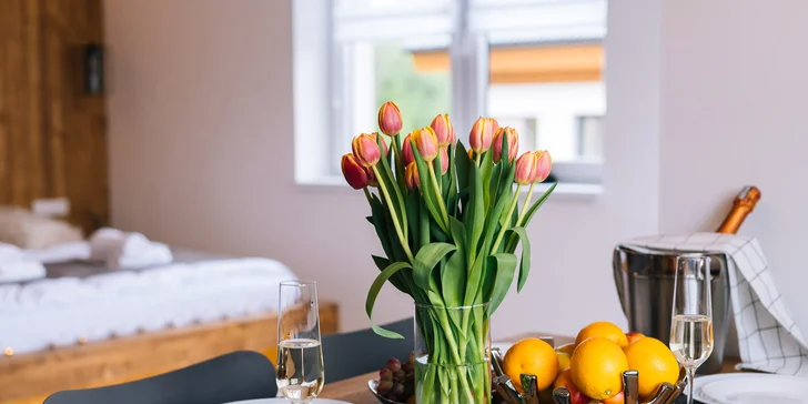 Luxusný pobyt v úplne nových apartmánoch v blízkosti Jasnej: každodenný wellness a platnosť aj na zimnú sezónu
