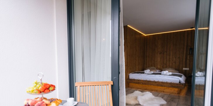 Luxusný pobyt v úplne nových apartmánoch v blízkosti Jasnej: každodenný wellness a platnosť aj na zimnú sezónu