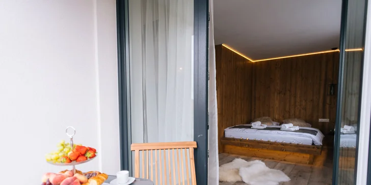 Luxusný pobyt v úplne nových apartmánoch v blízkosti Jasnej: každodenný wellness a platnosť aj na zimnú sezónu