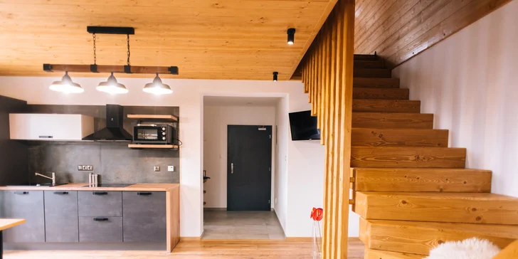 Luxusný pobyt v úplne nových apartmánoch v blízkosti Jasnej: každodenný wellness a platnosť aj na zimnú sezónu