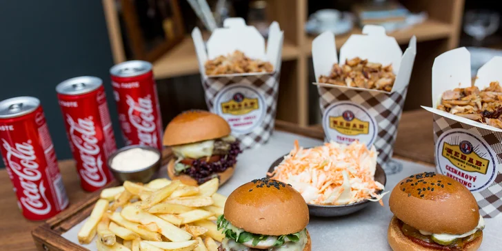MIX BOX plný mini burgerov, kebabu a príloh pre 3 osoby - len rozvoz