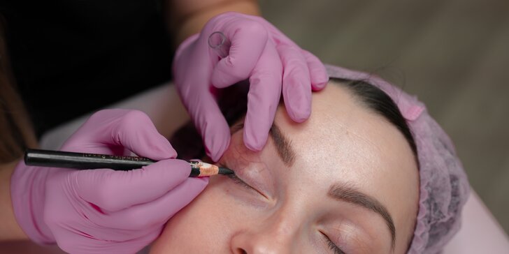 Permanentný make-up obočia, pier či očných liniek alebo odstránenie PMU