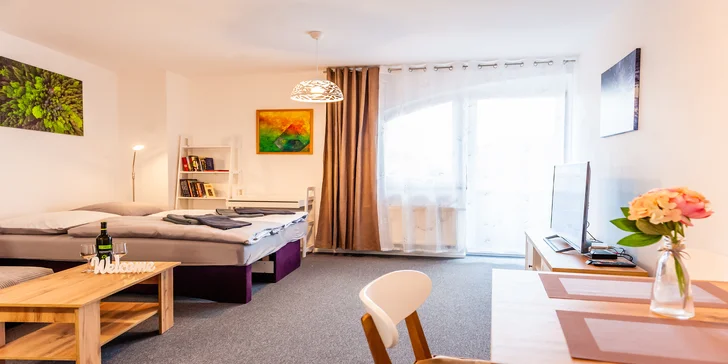 Komfortné apartmány pre 2-3 osoby v blízkosti Thermal Parku Bešeňová