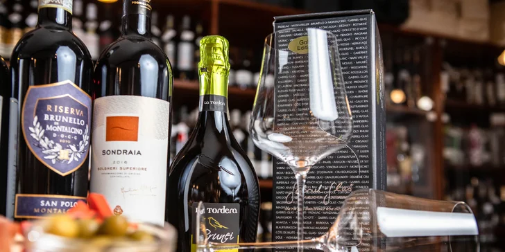 Ochutnávka exkluzívnych vín so someliérom Wine Expert