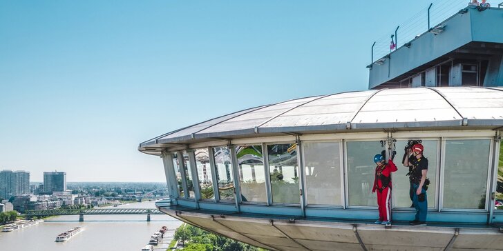 Skywalk UFO tower: adrenalínová prechádzka vo výške 85 m nad zemou