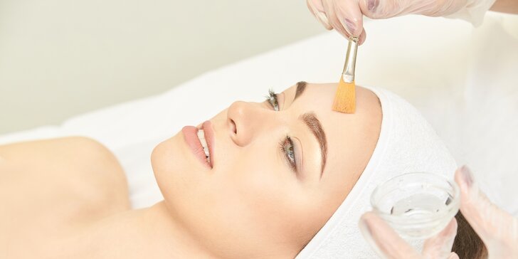 Masáž tváre, hĺbkové čistenie, chemický peeling či anti-age ošetrenie