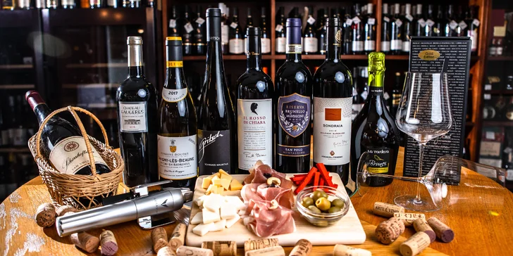 Ochutnávka exkluzívnych vín so someliérom Wine Expert