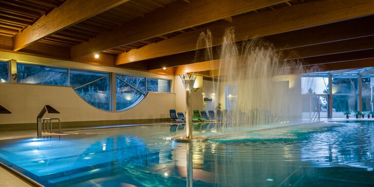 Jedinečný Hotel Hviezda*** s bazénom, wellness, zábalom a aktivitami v kúpeľných Dudinciach