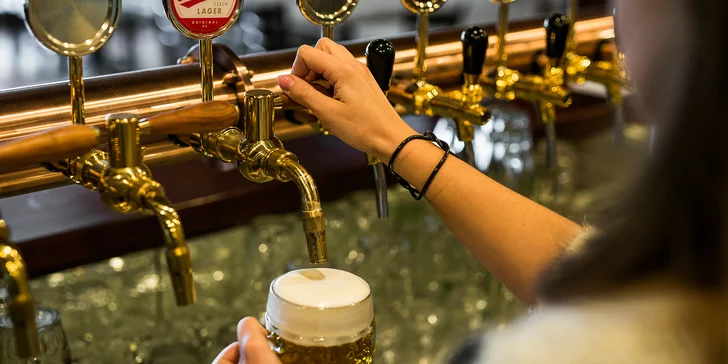 2 l čapovaného pivka podľa vlastného výberu – len osobný odber