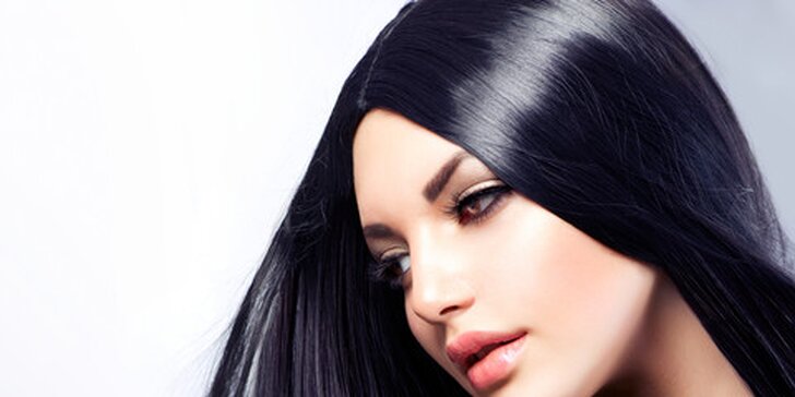 Strih, kaviárové ošetrenie vlasov s melírom alebo farbením