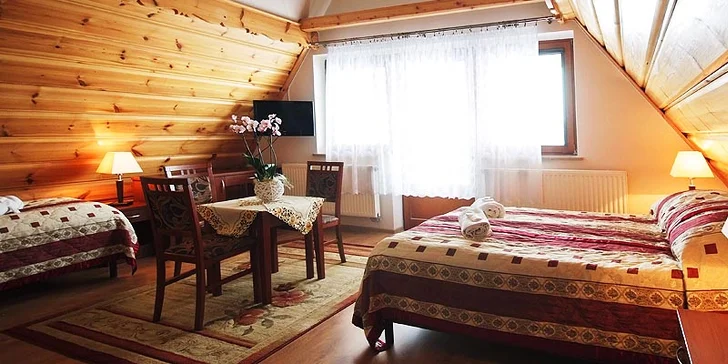 Oddych s wellness a raňajkami alebo polpenziou v poľských Tatrách: vhodné pre páry aj rodiny