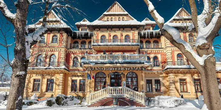 Jedinečný pobyt v Grand Hotel Stamary**** v Zakopanom