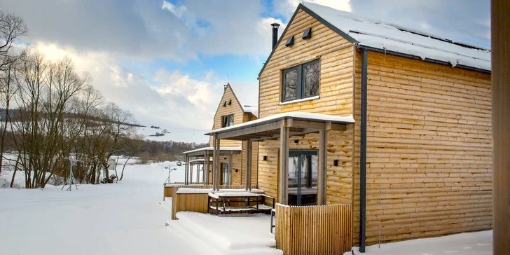 Luxusné chaty s vlastnou fínskou saunou, exteriérovou vírivkou, vlastným SKI centrom a ďalšími atrakciami