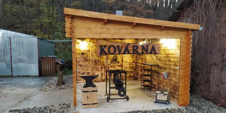 Zážitkový pobyt na ranči v Beskydách s celodenným kováčskym kurzom a výrobou vlastného noža