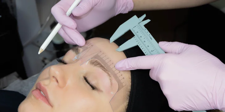 Profesionálna úprava obočia, laminácia alebo lash lift mihalníc