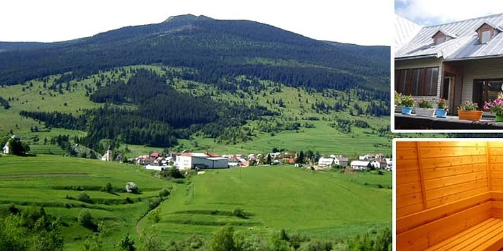 3 alebo 4 dňový pobyt v Nízkych Tatrách s wellnessom