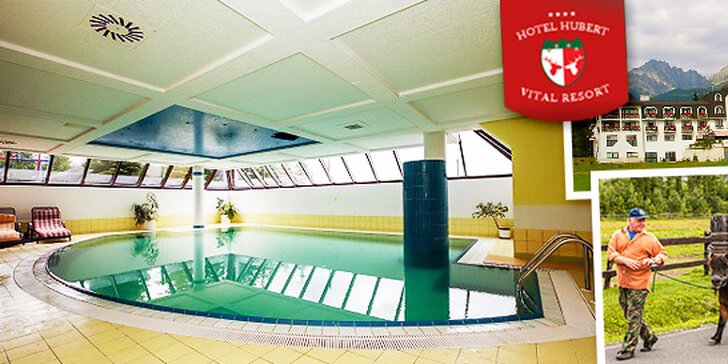 Wellness pobyt v Hoteli Hubert**** Vital Resort + dieťa do 12 rokov úplne zadarmo!