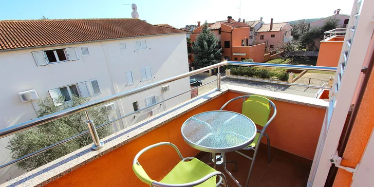 Dovolenka v chorvátskej Istrii - komfortné apartmány pre 4 osoby