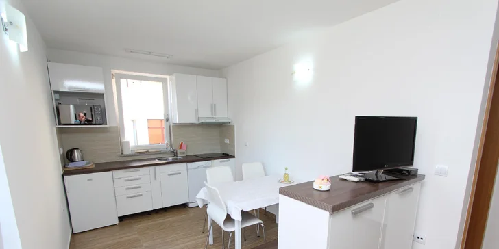 Dovolenka v chorvátskej Istrii - komfortné apartmány pre 4 osoby
