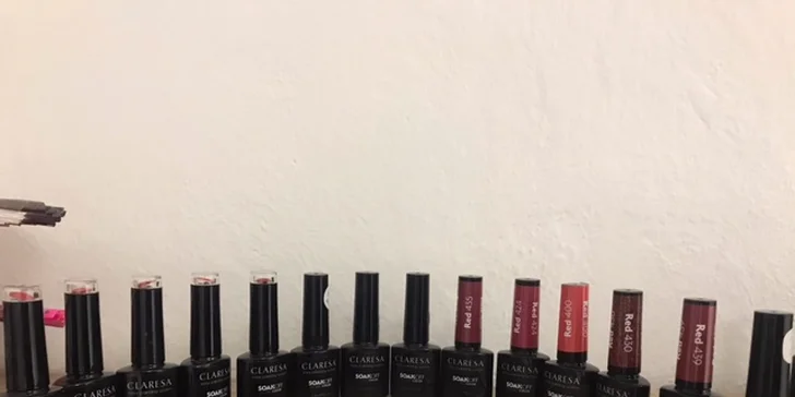 Gél lak alebo nové gélové nechty v salóne Andrea Nails