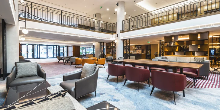 Luxusný 5* hotel Marriott v centre Prahy: pobyt s raňajkami, fľaša Prosecca,1 dieťa do 11,9 rokov zdarma