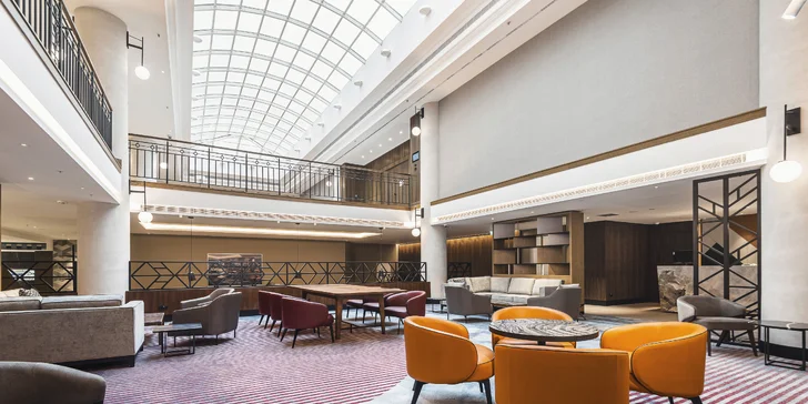 Luxusný 5* hotel Marriott v centre Prahy: pobyt s raňajkami, fľaša Prosecca,1 dieťa do 11,9 rokov zdarma