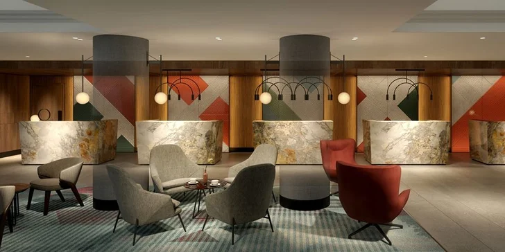 Luxusný 5* hotel Marriott v centre Prahy: pobyt s raňajkami, fľaša Prosecca,1 dieťa do 11,9 rokov zdarma