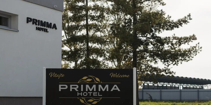 Novopostavený 3* Hotel Primma*** len na skok od Slovenského krasu, či Košíc