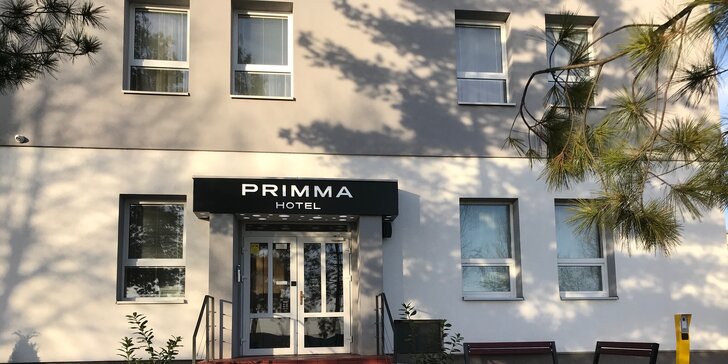 Novopostavený 3* Hotel Primma***: s privátnou vírivkou, fľašou sektu a raňajkami