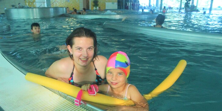 10-hodinový skupinový kurz plávania pre deti od 4 do 13 rokov