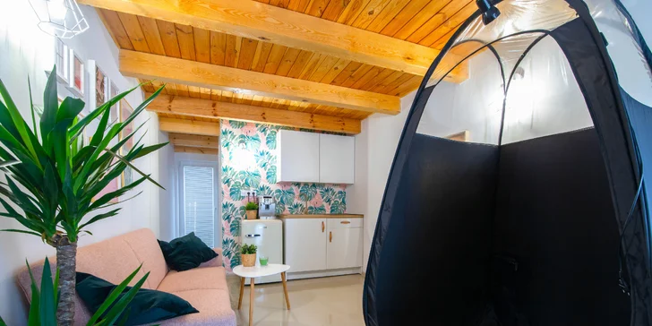 Čokoládový odtieň vďaka cukrovému samoopaľovaciemu nástreku
