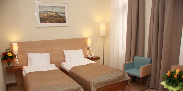 4* hotel v historickom centre Budapešti: pobyt s raňajkami